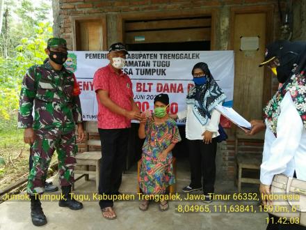 PEMBAGIAN BLT DD BULAN JULI